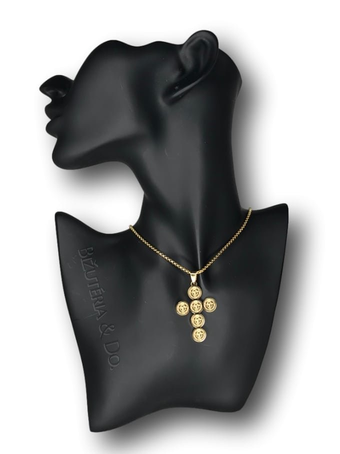 Náhrdelník "Zlatý kríž"